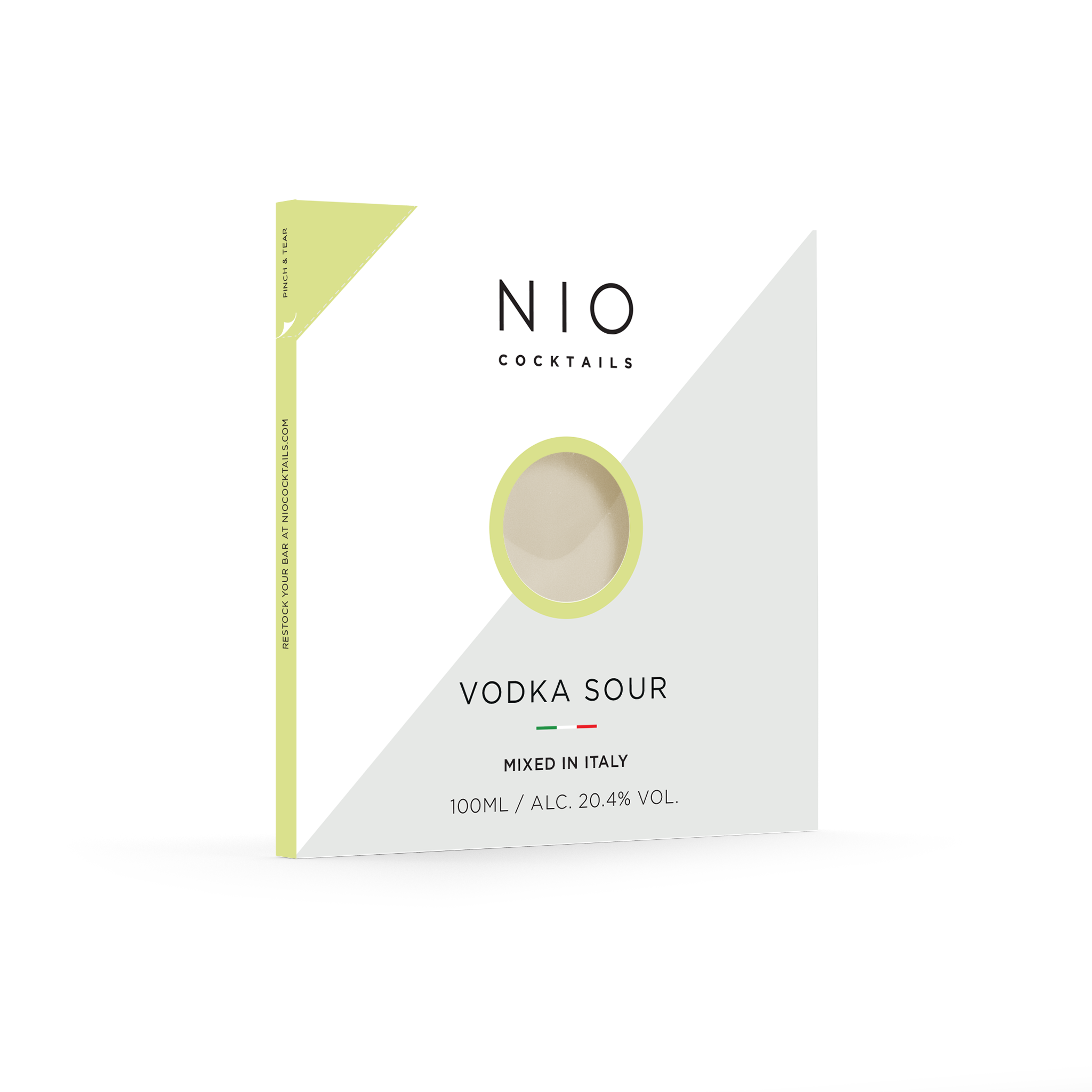 Buy NIO COCKTAIL VODKA SOUR 20.4% 100ML Online in Singapore